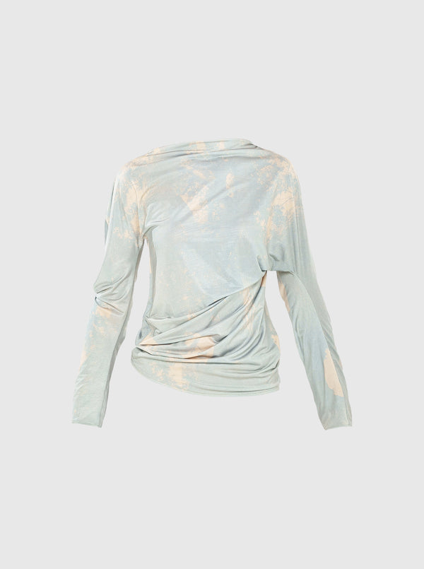 Printed Jersey top-Nensi Avetisian-APOC STORE