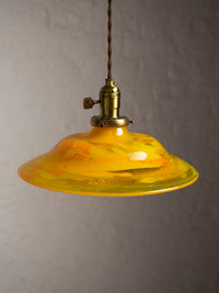 Pendant Lampshade (Yellow)-Leo Kaspar-APOC STORE