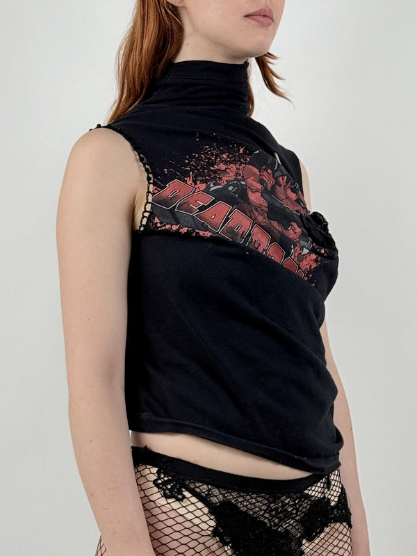 DEADPOOL DRAPED T-SHIRT-Lou de Bètoly-APOC STORE