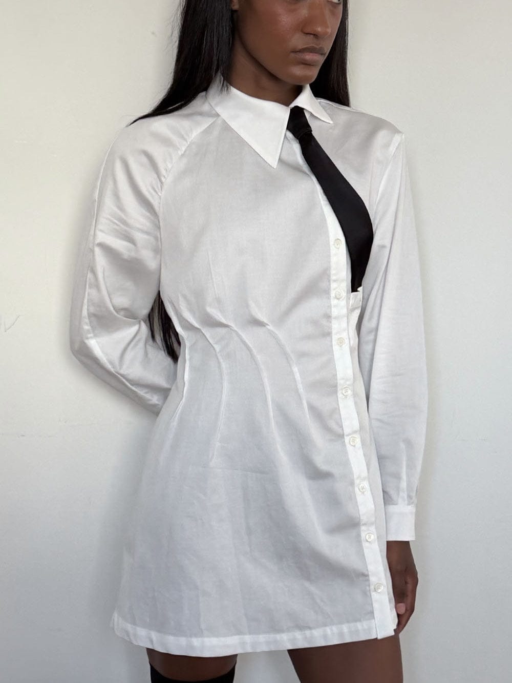 Twist Mini Dress-Julye Han-APOC STORE