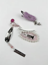 SET OF 4 HAIR CLIPS-Lou de Bètoly-APOC STORE