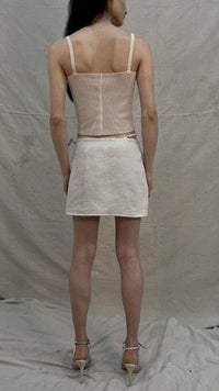 SINGLE STRAP MINI SKIRT-Elena Velez-APOC STORE