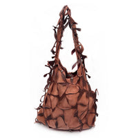 Reverse centipede bag brown-Greco-APOC STORE