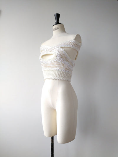 crochet crop top n°132-Aldwin Teva William-APOC STORE