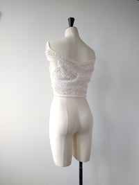 crochet crop top n°132-Aldwin Teva William-APOC STORE