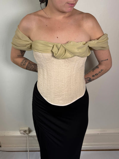 Shrunken Wool Corset-Sylvi Sundkler-APOC STORE