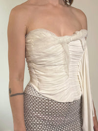Draped Jersey Corset-Sylvi Sundkler-APOC STORE