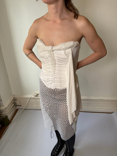 Draped Jersey Corset-Sylvi Sundkler-APOC STORE