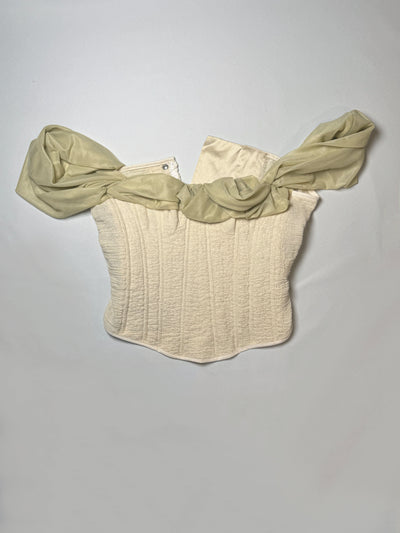 Shrunken Wool Corset-Sylvi Sundkler-APOC STORE