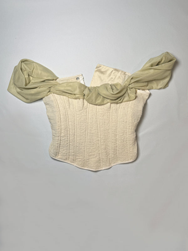 Shrunken Wool Corset-Sylvi Sundkler-APOC STORE