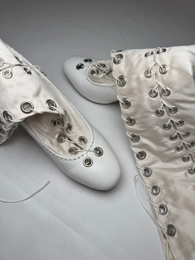 One-off Silk Boots-Sylvi Sundkler-APOC STORE