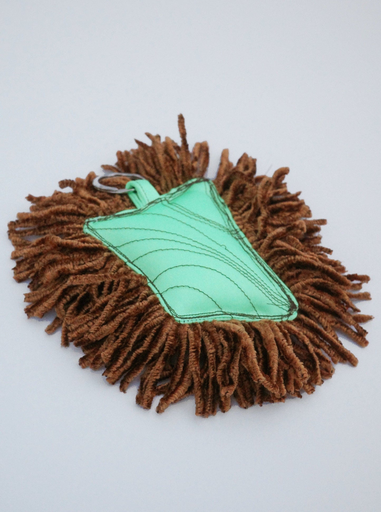 AQUATIC MOTIFS KEYCHAIN GREEN-Fior di Latte-APOC STORE