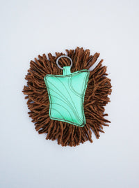 AQUATIC MOTIFS KEYCHAIN GREEN-Fior di Latte-APOC STORE