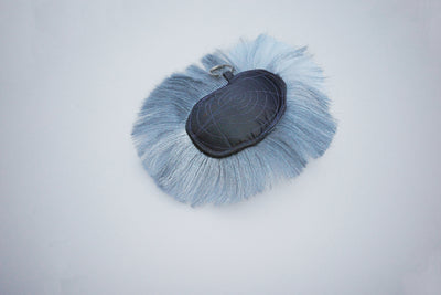 AQUATIC MOTIFS KEYCHAIN GREY-Fior di Latte-APOC STORE