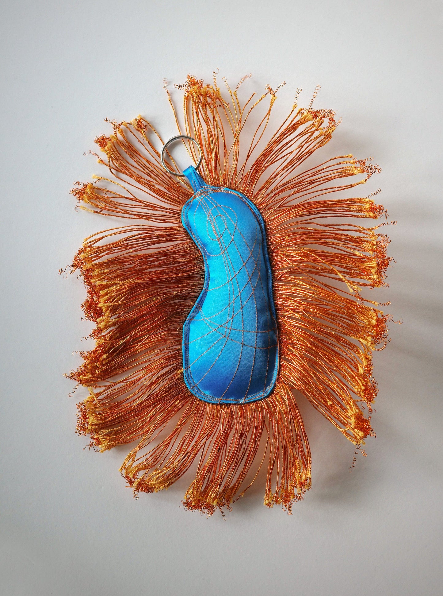 AQUATIC MOTIFS KEYCHAIN ORANGE-Fior di Latte-APOC STORE