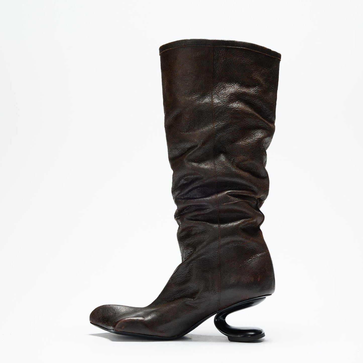 DRAGO WIDE-CALF BOOTS - VINTAGE BROWN-BHIVE-APOC STORE