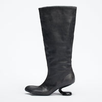DRAGO WIDE-CALF BOOTS - VINTAGE BLACK-BHIVE-APOC STORE