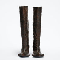 DRAGO WIDE-CALF BOOTS - VINTAGE BROWN-BHIVE-APOC STORE