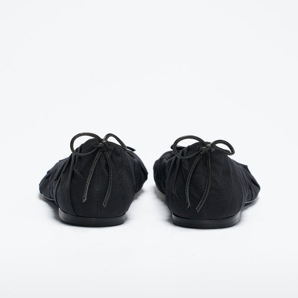 BAGGY BALLET FLAT - BLACK-BHIVE-APOC STORE