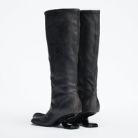 DRAGO WIDE-CALF BOOTS - VINTAGE BLACK-BHIVE-APOC STORE