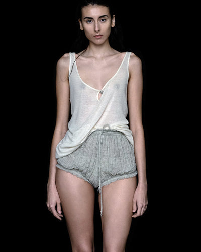 RIBBED TANK DRESS-Elena Velez-APOC STORE