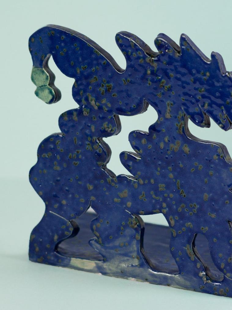 Cobalto Book Holder-Ana Drucker-APOC STORE