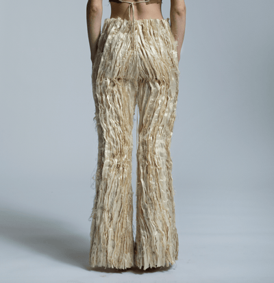 Lace Web Trousers-Gyouree Kim-APOC STORE