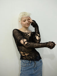 Grace Top in Black-V4K-APOC STORE