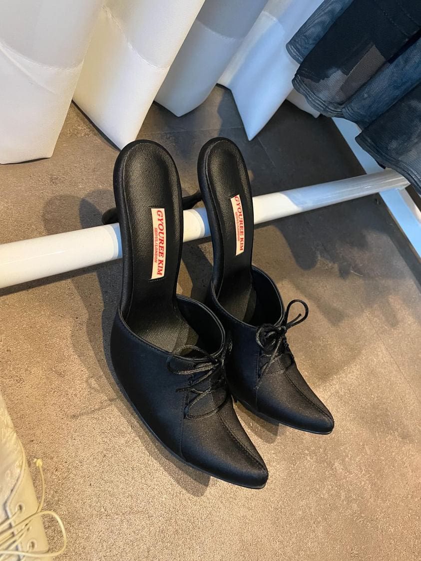 Black Pixie Heels-Gyouree Kim-APOC STORE
