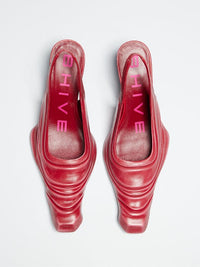 Slingback Mules - Flamingo-BHIVE-APOC STORE