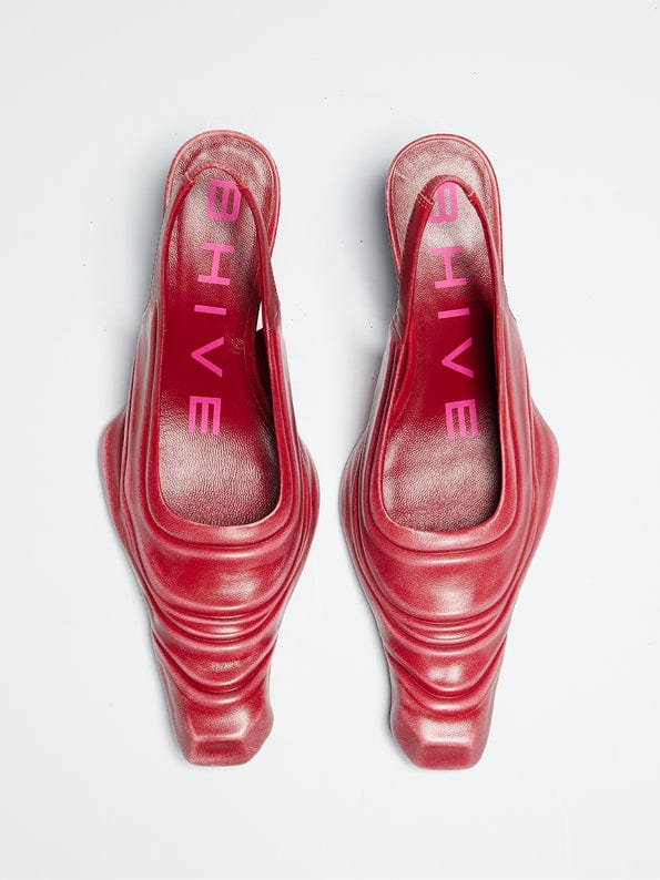 Slingback Mules - Flamingo-BHIVE-APOC STORE