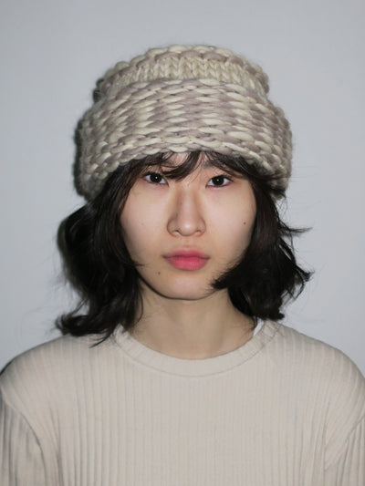 BULKY HAT - LINEN/TAUPE-CPW-APOC STORE