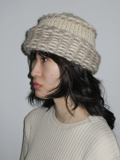 BULKY HAT - LINEN/TAUPE-CPW-APOC STORE