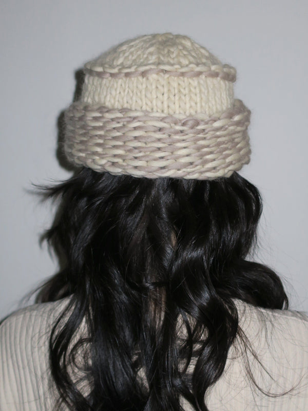 BULKY HAT - LINEN/TAUPE-CPW-APOC STORE