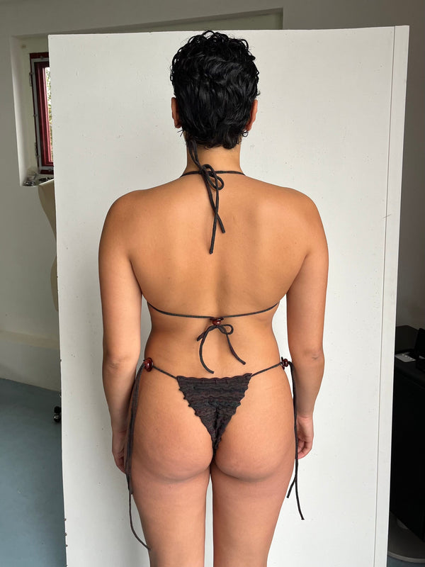 Deparel Black Knitkini-deparel-APOC STORE