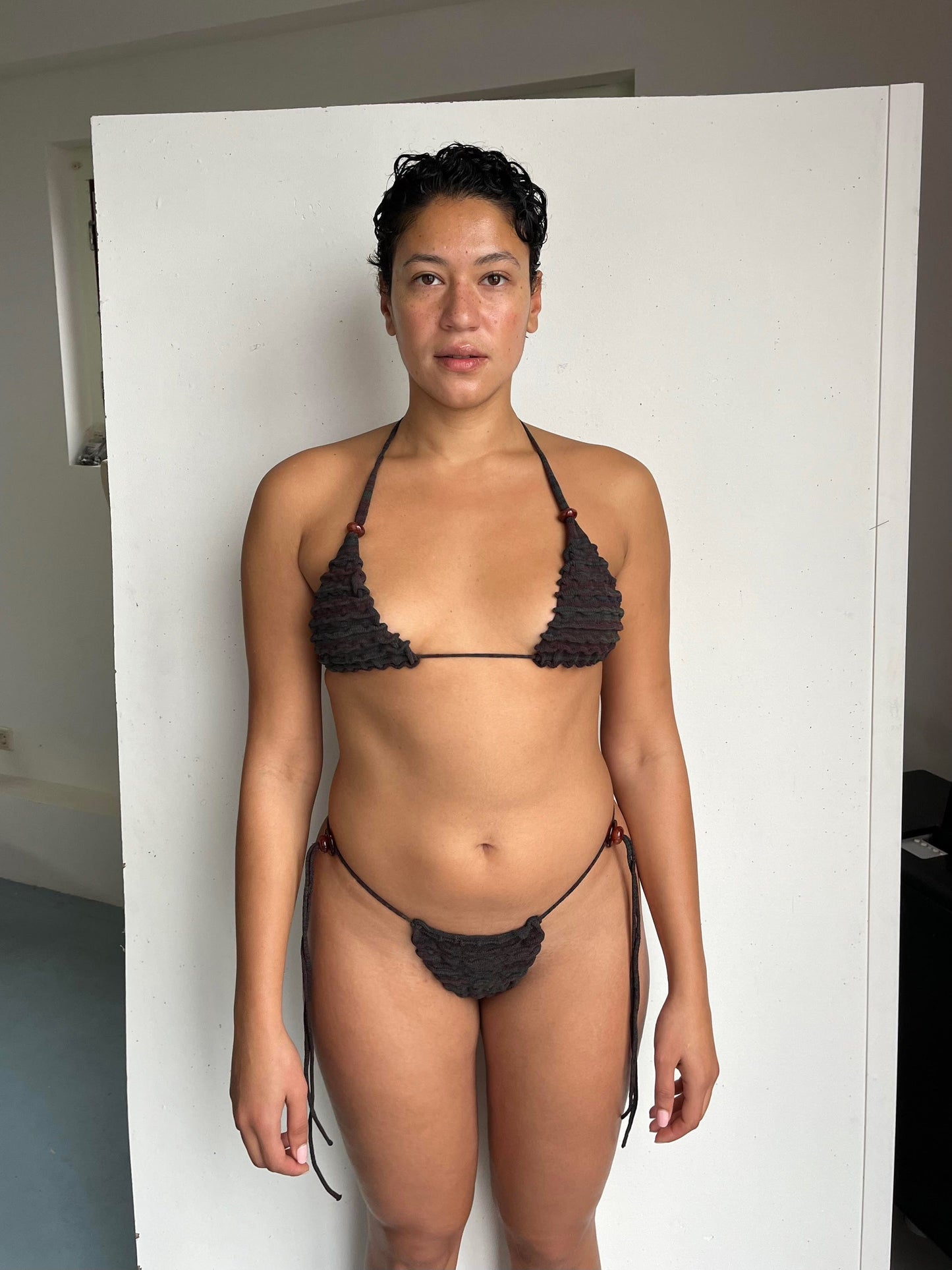 Deparel Black Knitkini-deparel-APOC STORE