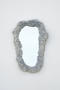 1 of 1 Botryoidal mirror blue-Elissa Lacoste-APOC STORE