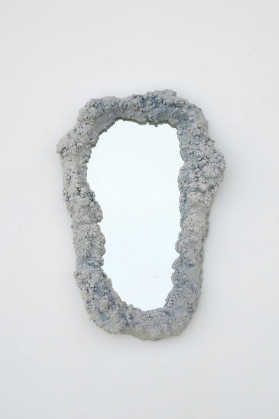 1 of 1 Botryoidal mirror blue-Elissa Lacoste-APOC STORE