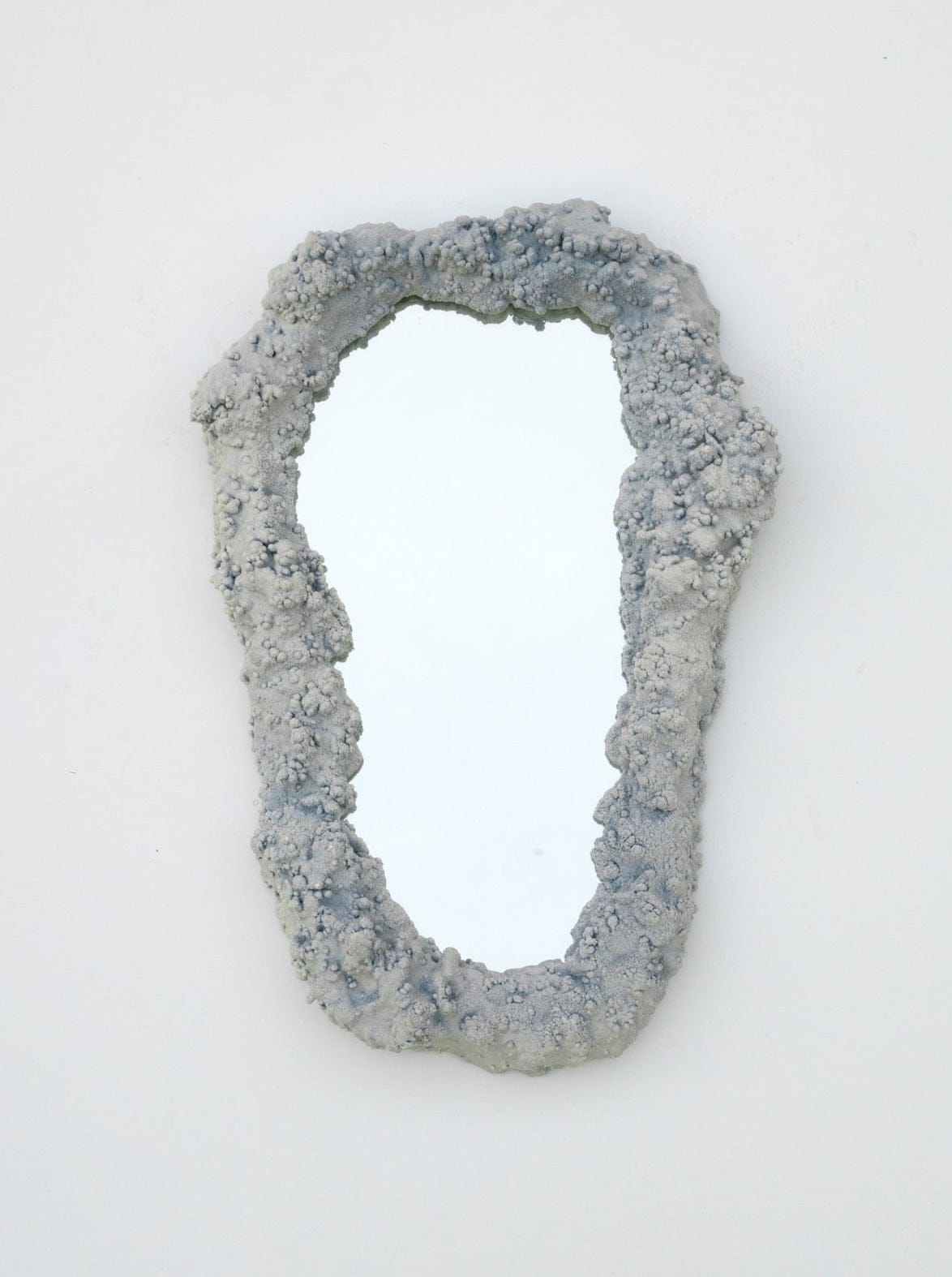 1 of 1 Botryoidal mirror blue-Elissa Lacoste-APOC STORE