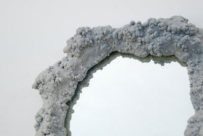 1 of 1 Botryoidal mirror blue-Elissa Lacoste-APOC STORE