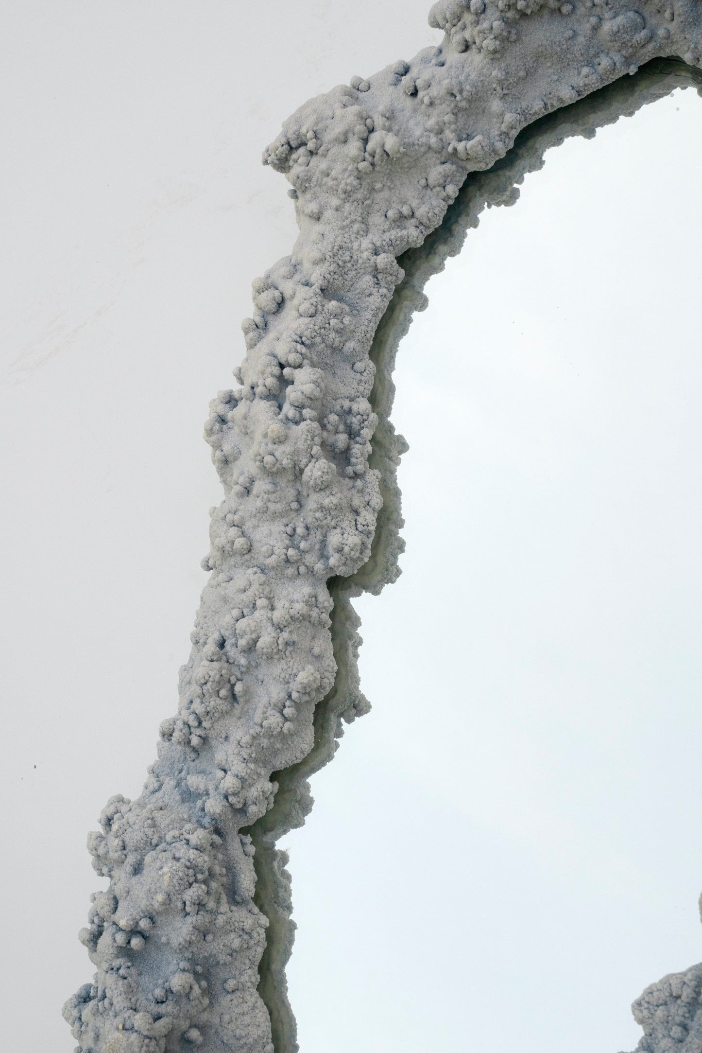 1 of 1 Botryoidal mirror blue-Elissa Lacoste-APOC STORE