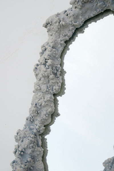 1 of 1 Botryoidal mirror blue-Elissa Lacoste-APOC STORE