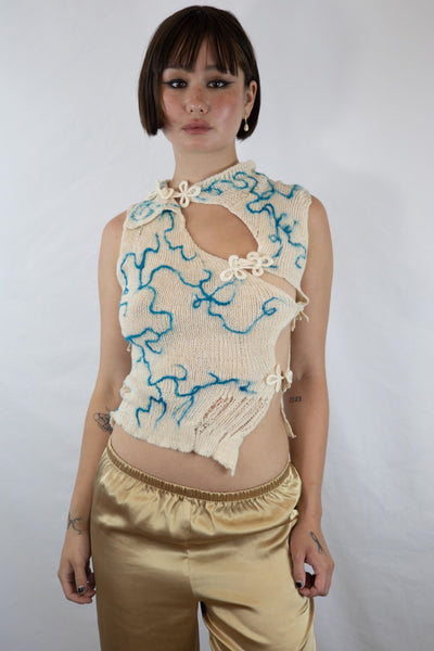 Blue Qi Pao-GRACE GUI-APOC STORE