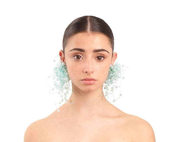 Bubble Bath Earrings - Blue-1CONCEPT-APOC STORE