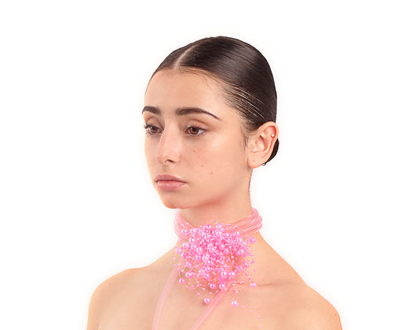 Bubble Bath Choker - Pink-1CONCEPT-APOC STORE