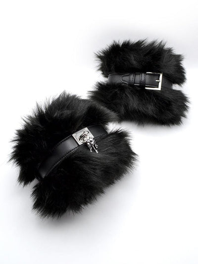 Puff Cuffs Black-Gabrielle Rosenstein-APOC STORE