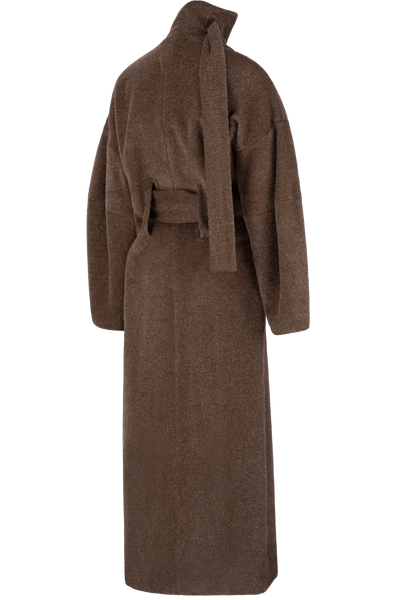 Manola Coat - Brown-Karlaidlaw-APOC STORE