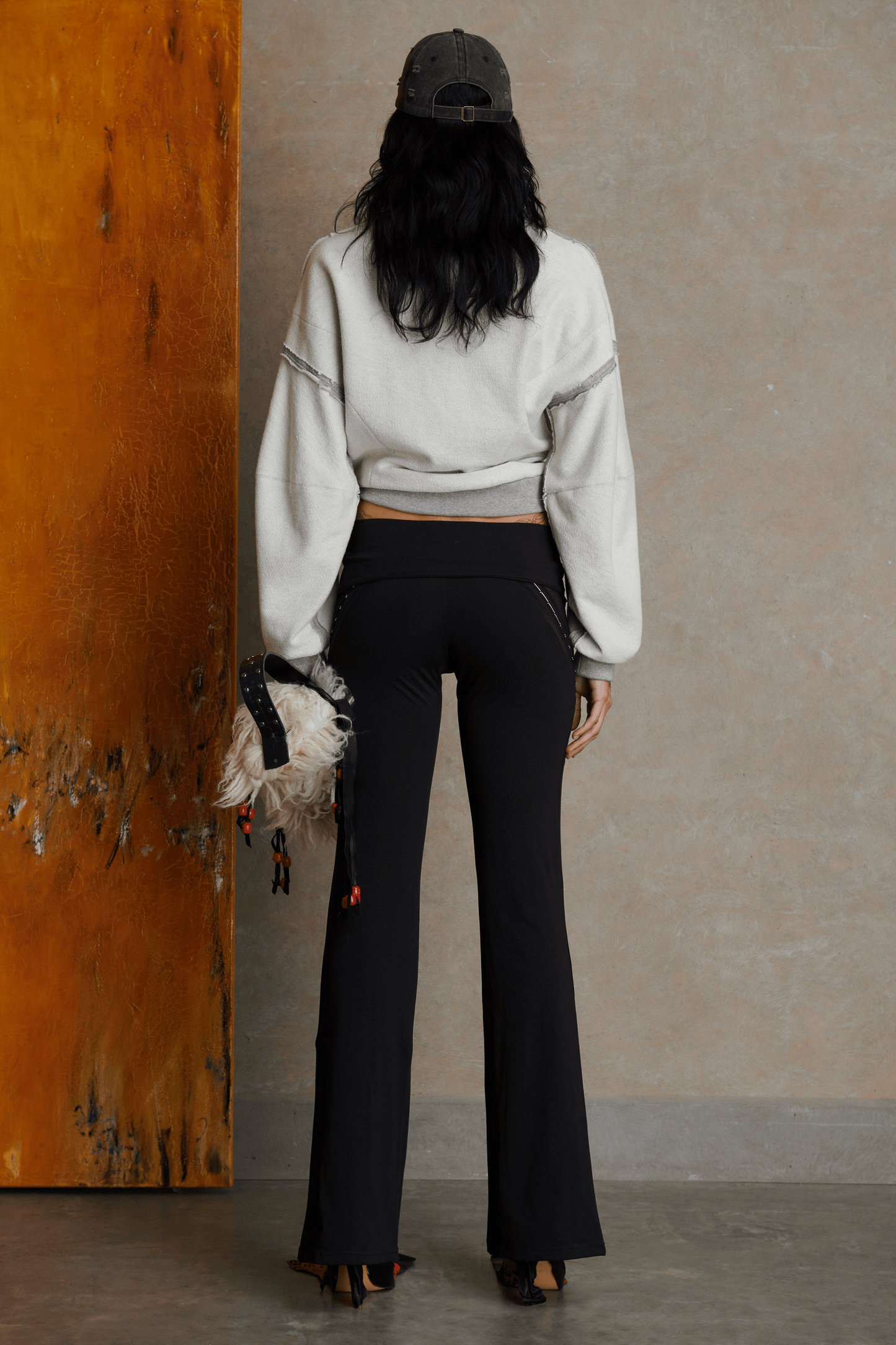 Hooked Pant Black-Karlaidlaw-APOC STORE