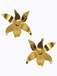 BIG ESTELLE EARRINGS GOLD-EYLAND-APOC STORE