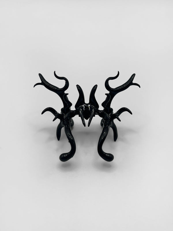 Black Nose cuff Small-WHYNOEN-APOC STORE